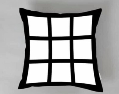 9 Panel Photo Pillow Cover
