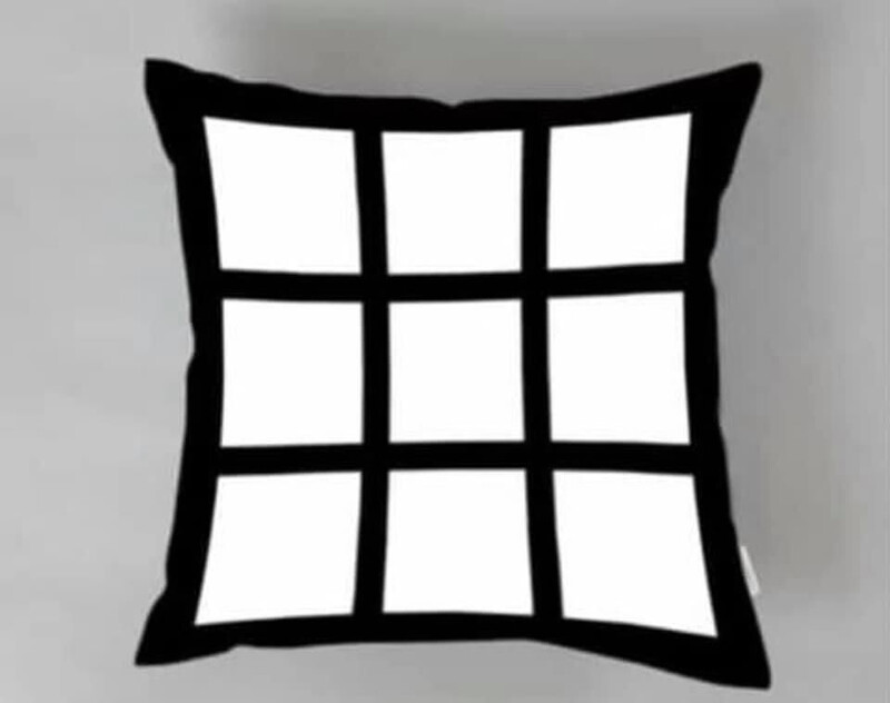 9 Panel Photo Pillow Cover