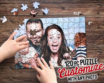 120 Piece MAGNETIC Personalized Puzzle