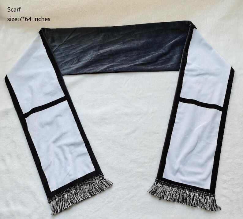 6 Panel Personalized Scarf