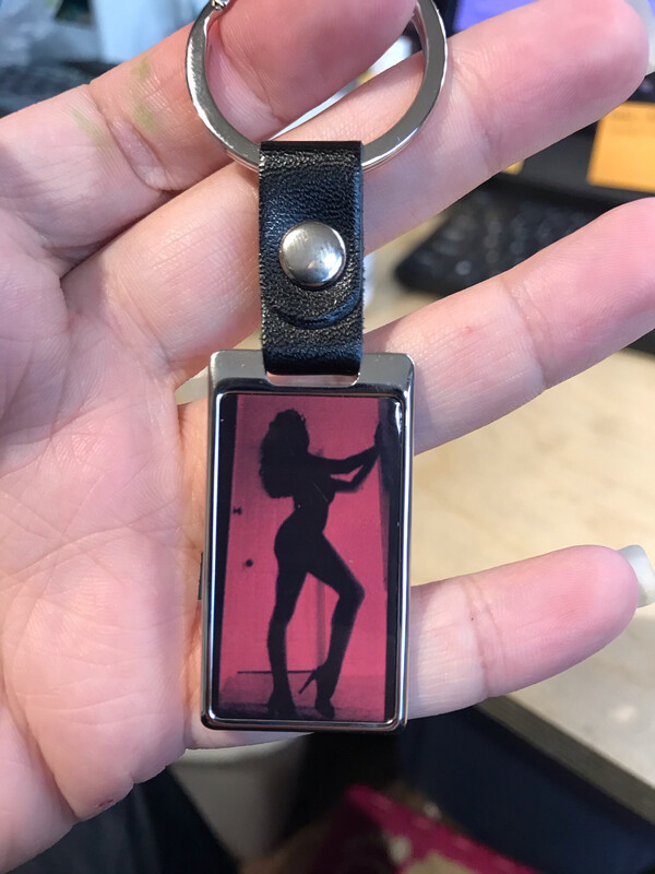 Rectangle Photo Keychain