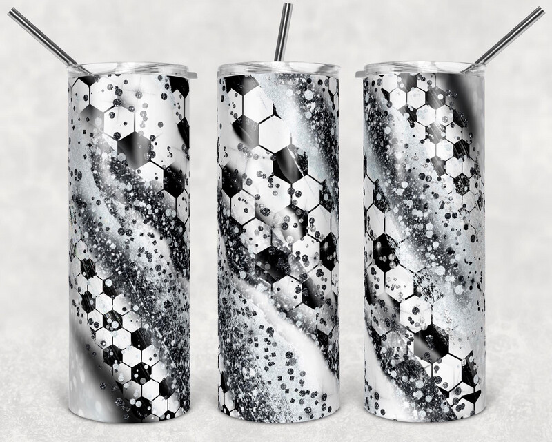 Soccer 20oz Skinny Tumbler