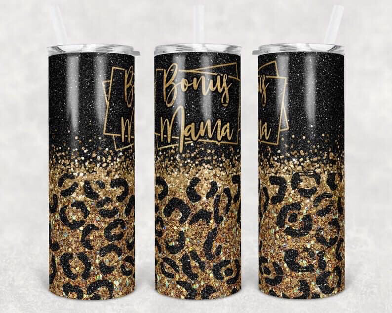 Bonus Mom Gold Leopard
