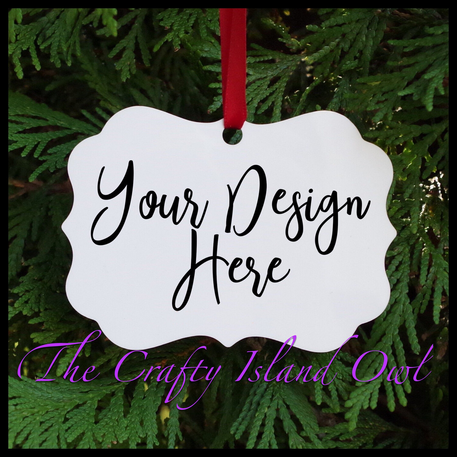 Personalized Photo Benelux Double Sided Ornament