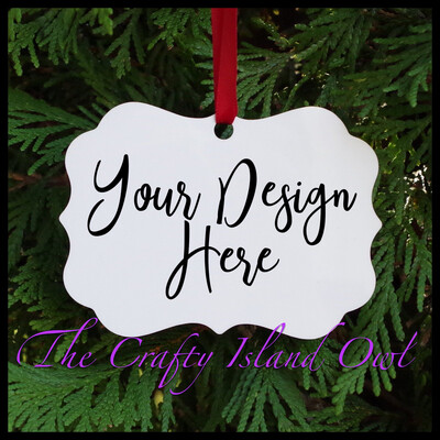 Personalized Photo Benelux Double Sided Ornament