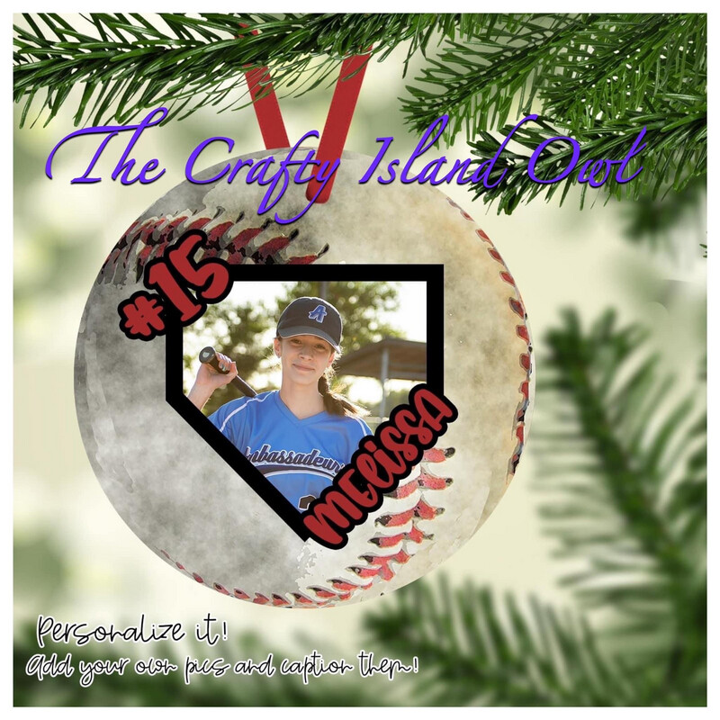 Baseball Ornament