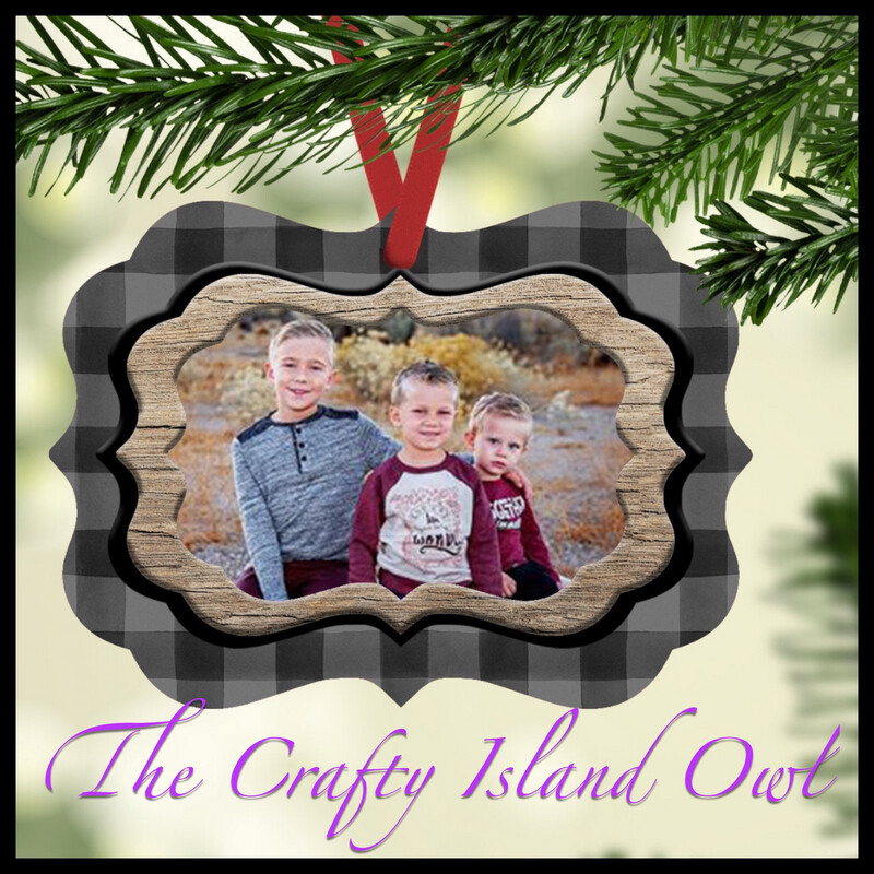 Plaid Benelux Double Sided Ornament