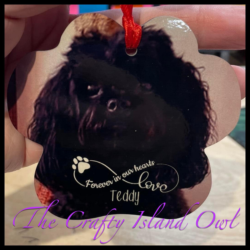 Paw Shaped Ornament