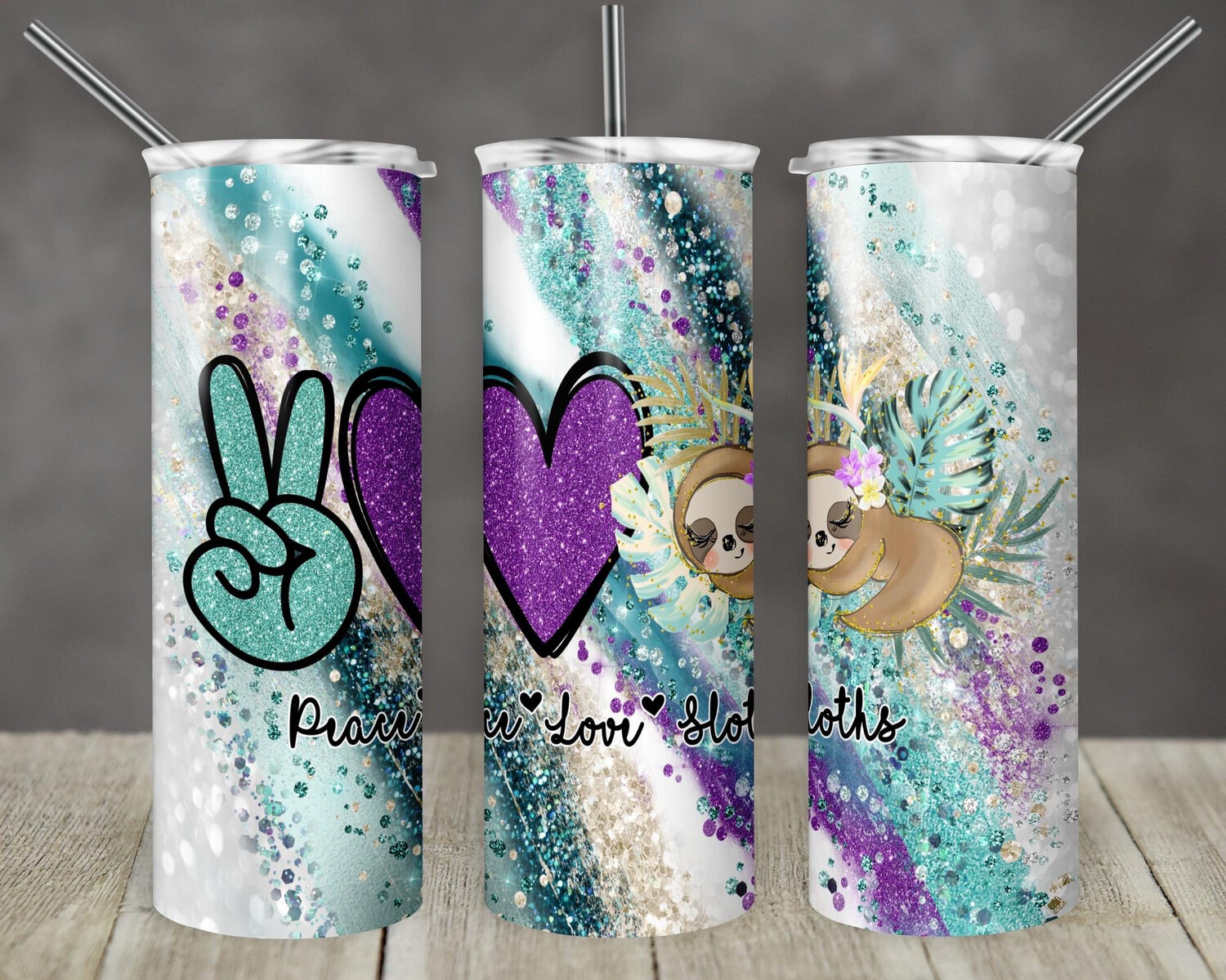 Peace Love Sloths