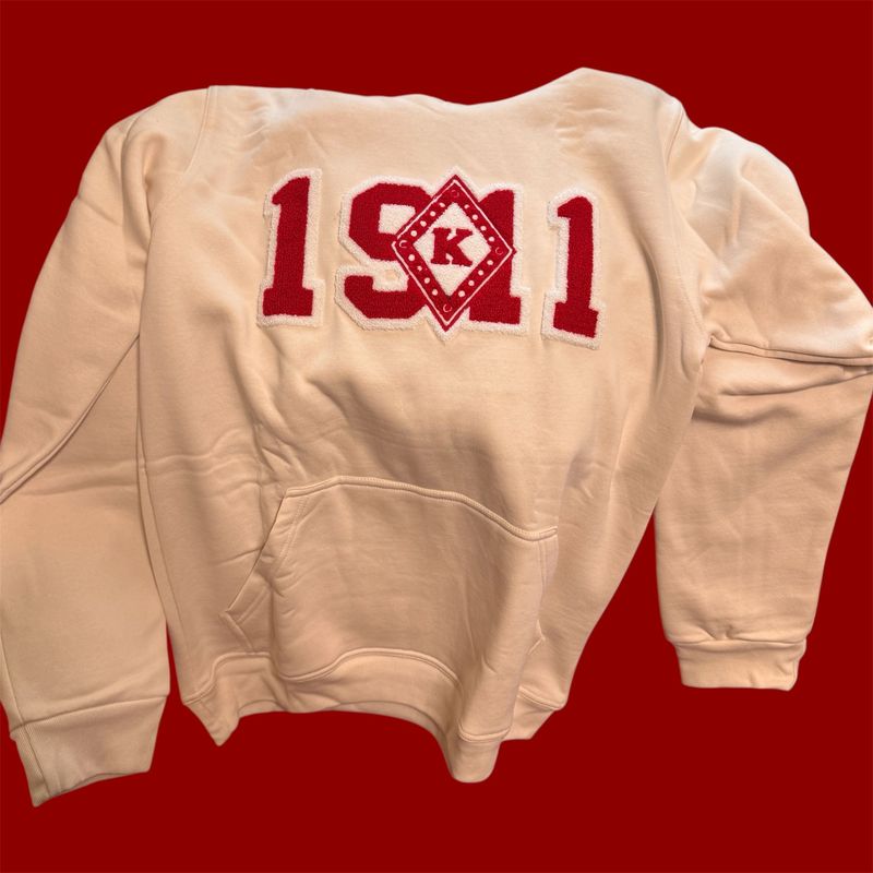 Chenille Red K Phi Nu Pi Sweatshirt