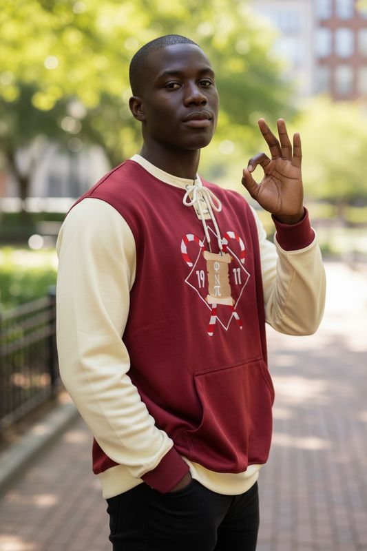 Phi Nu Pi Kandy Kane Pullover