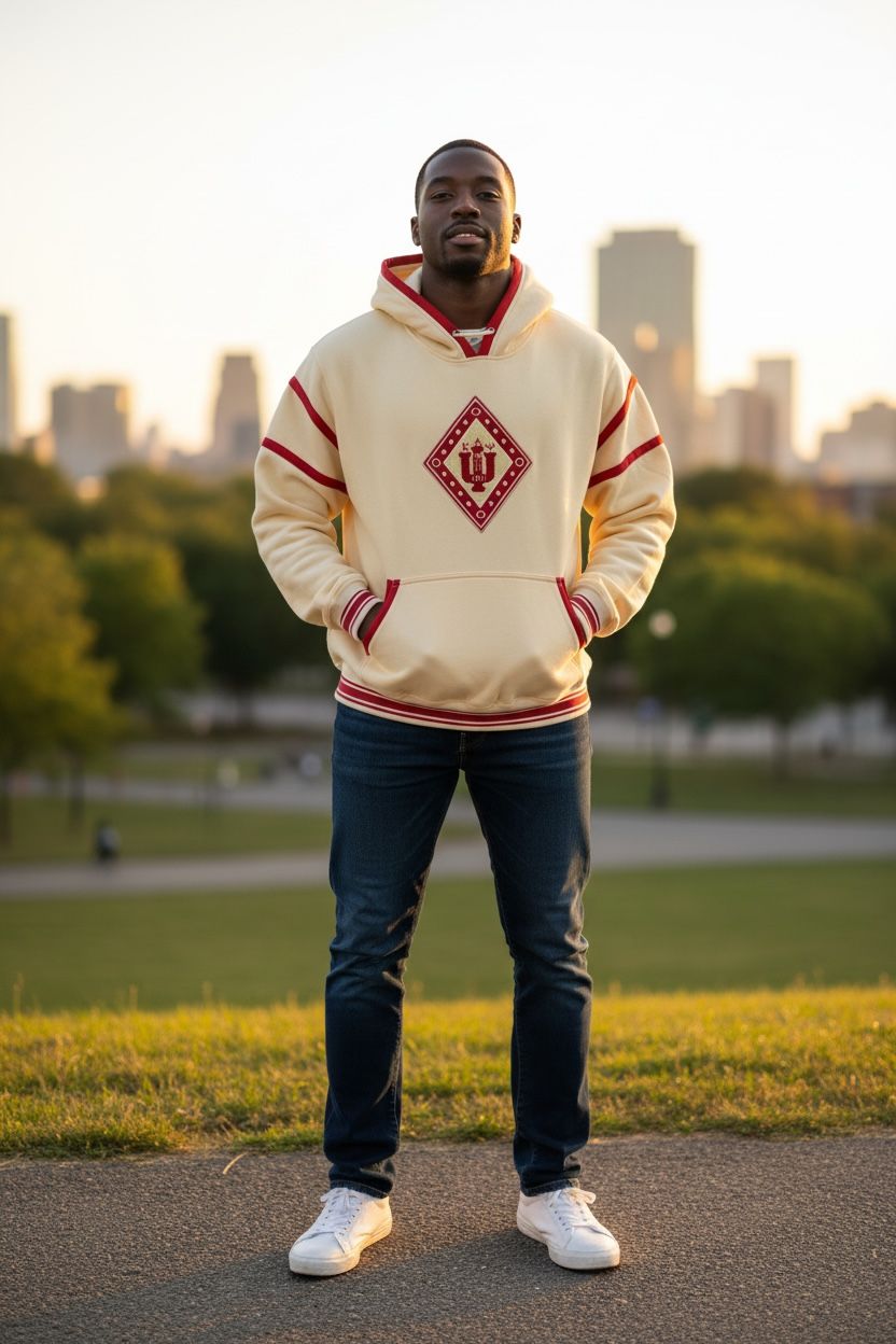 Phi Nu Pi Diamond Hoodie