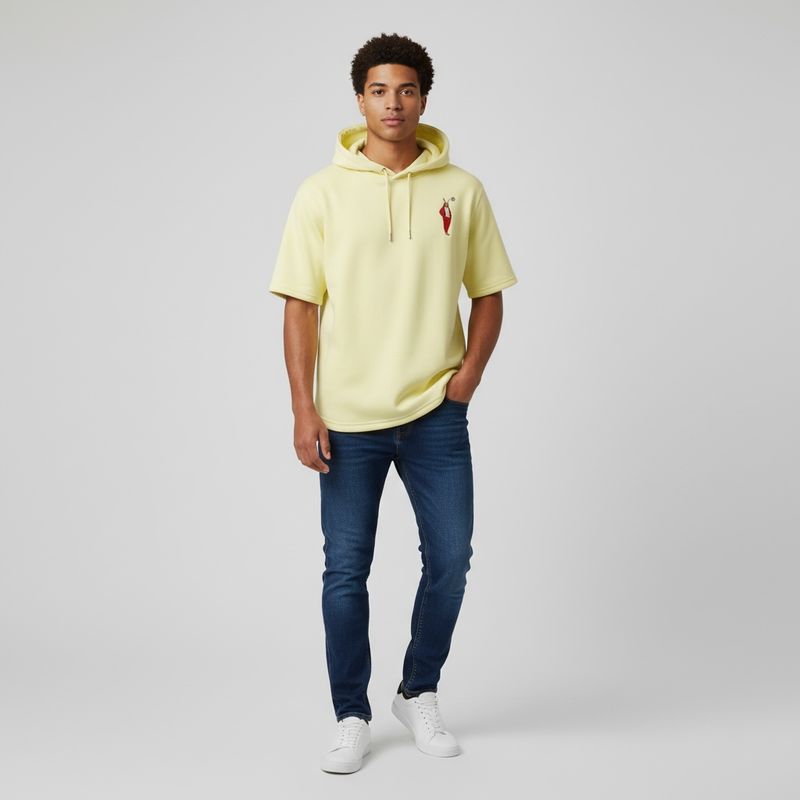 Athletic Bunny Short Sleeve Hoodies - Eastwood Series