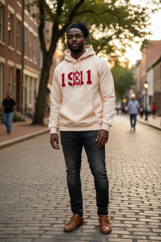 Chenille Red K Phi Nu Pi Sweatshirt