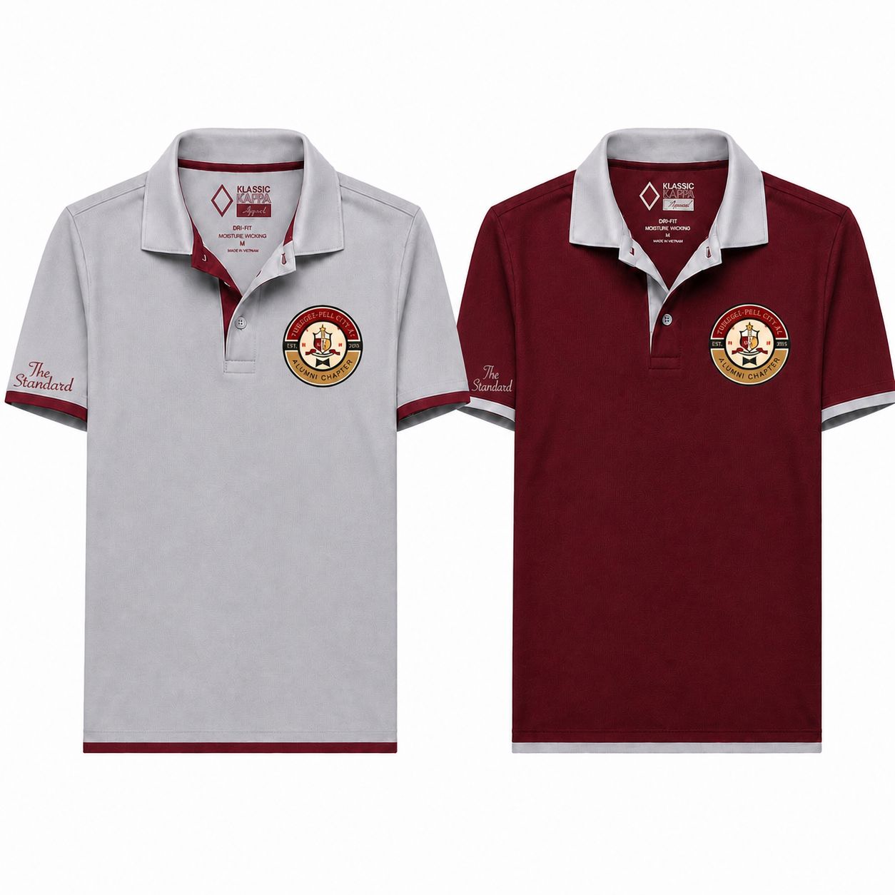 Trussville Pell City Krimson/Kream Polo Combo