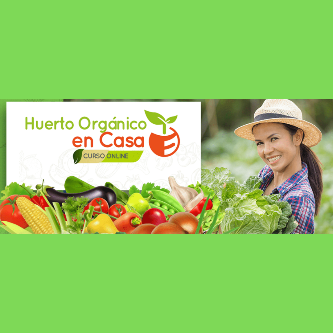 Huerto Organico en Casa Curso 100% online