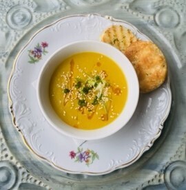Kids Soup & biscuit