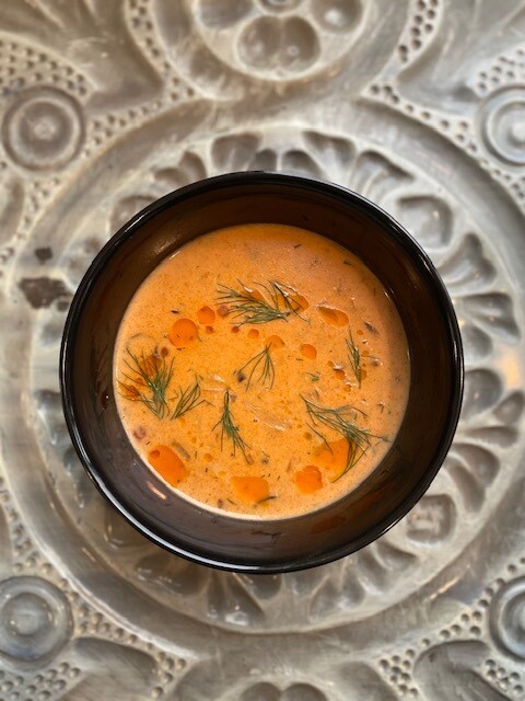Daily Soup -Red Root & yoghurt