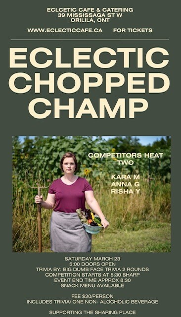 Chopped March 23 Tickets - SOLD OUT