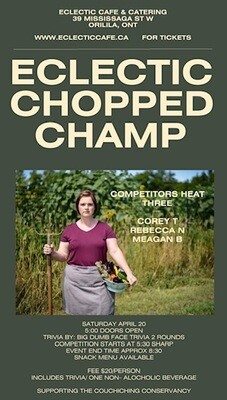 Chopped April 20 Tickets