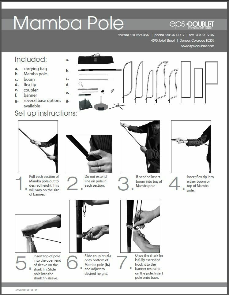 Progressive Flag Instruction Sheet