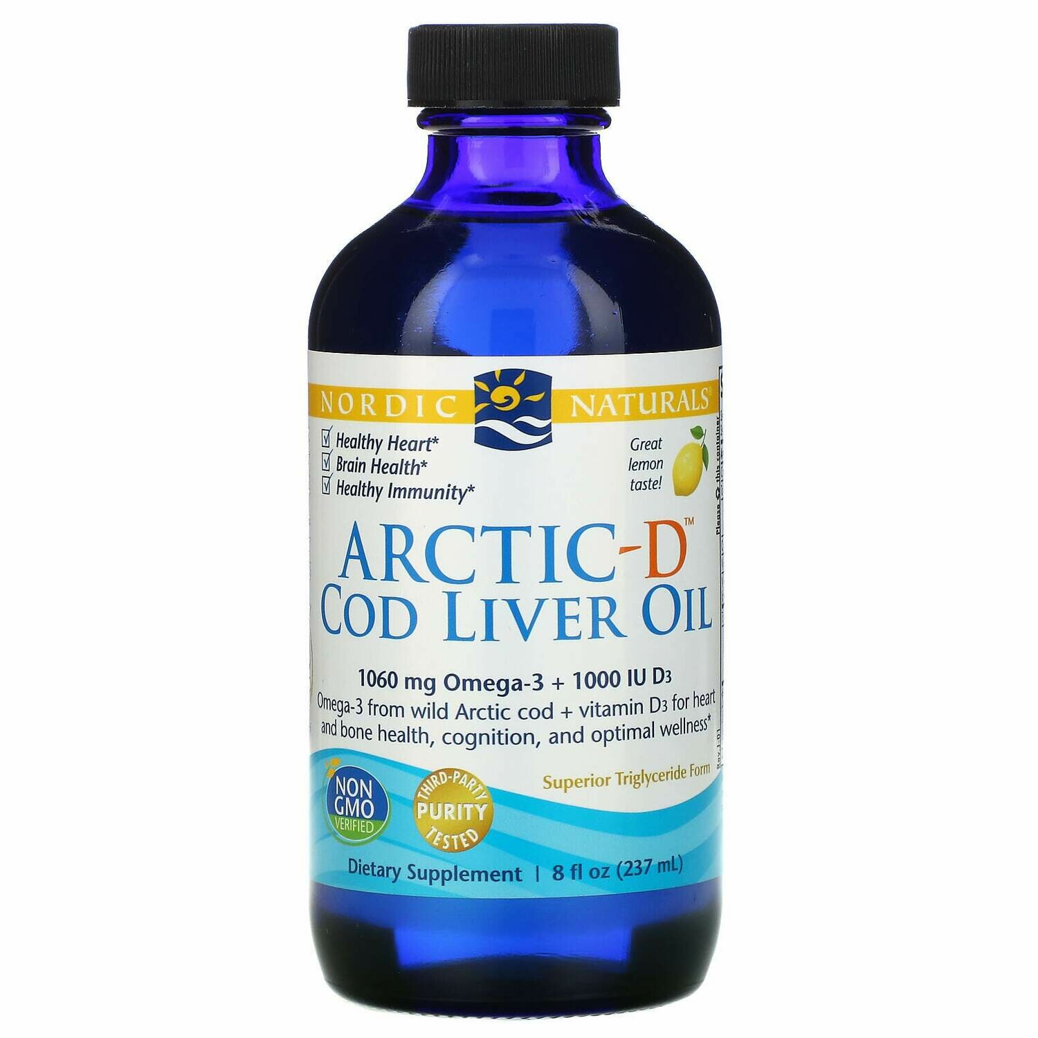 Arctic-D Cod Liver Oil - 8 oz 