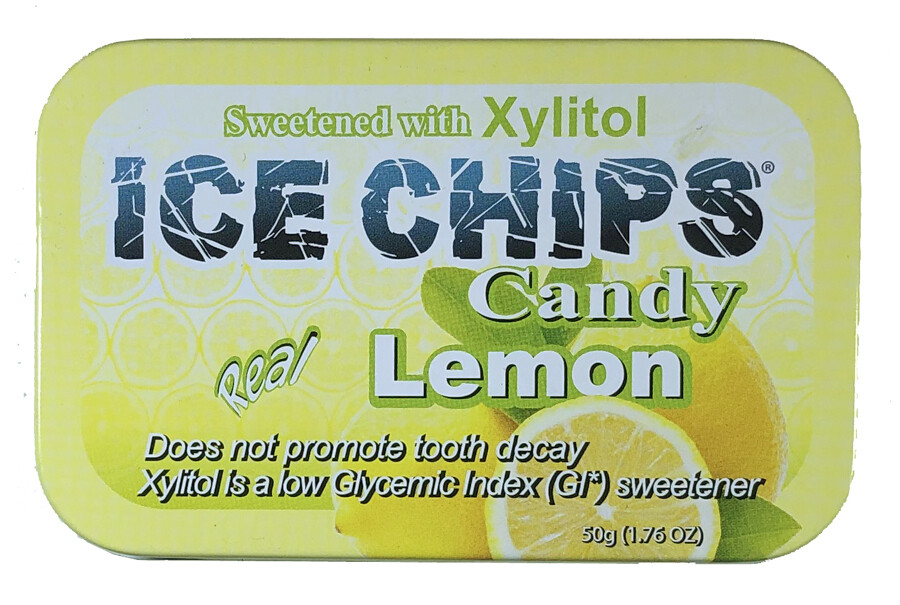 Ice Chips Lemon Xylitol Candy