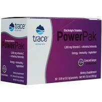 Trace Minerals Electrolyte Stamina Power Pak - Concord Grape
