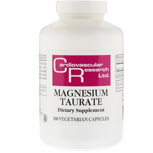 Magnesium Taurate - 180 capsules