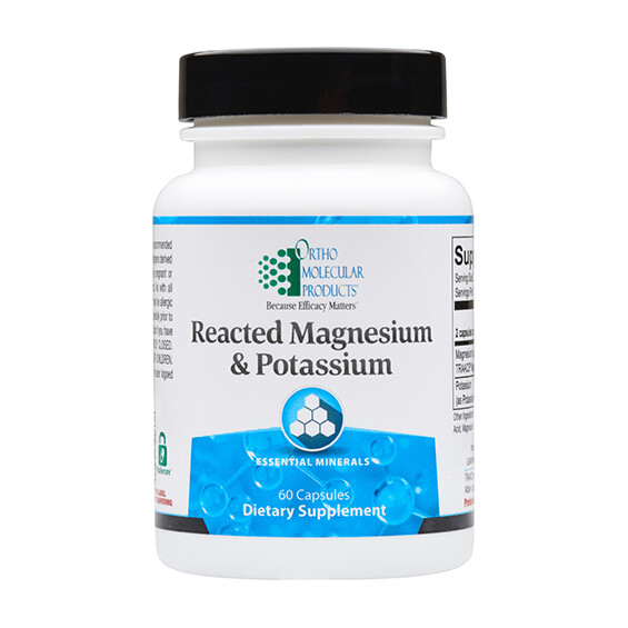 Reacted Magnesium & Potassium - 60 capsules