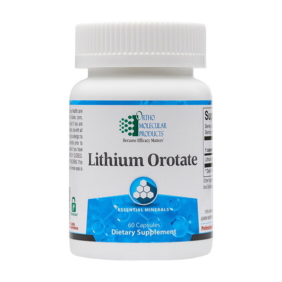 Lithium Orotate - 60 capsules