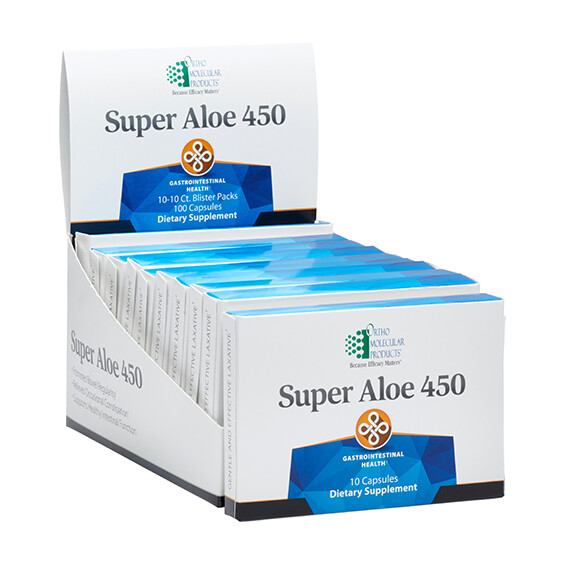 Super Aloe 450 - Blister Pack - 10 capsules
