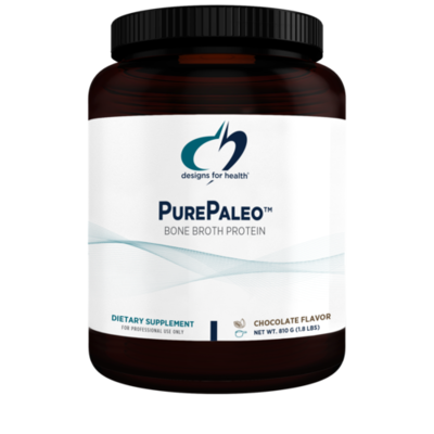 Pure Paleo Bone Broth Protein - Chocolate - 1.8 lbs