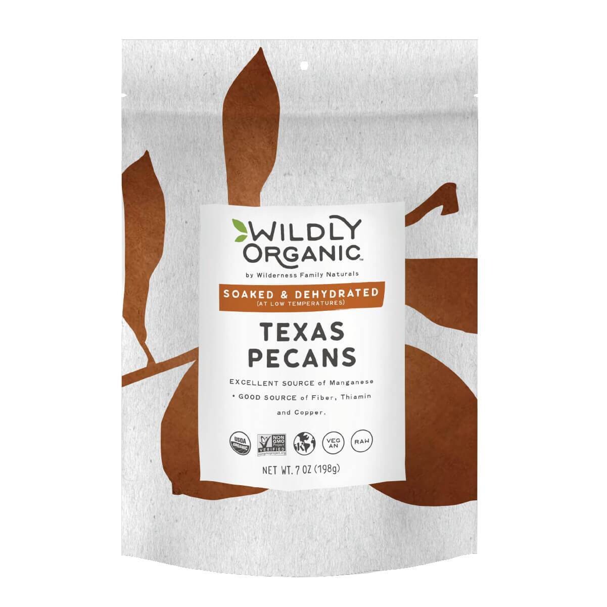 Organic Texas Pecans - 7 oz