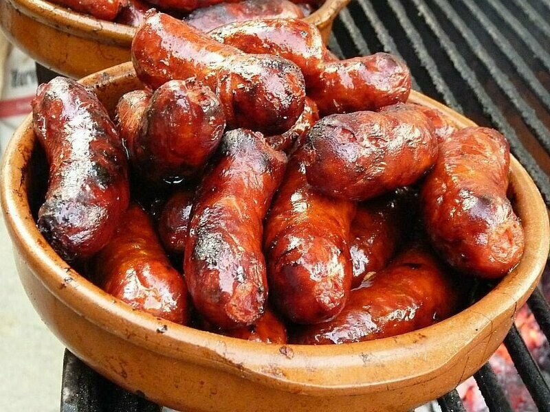 Chorizo Con Patacones