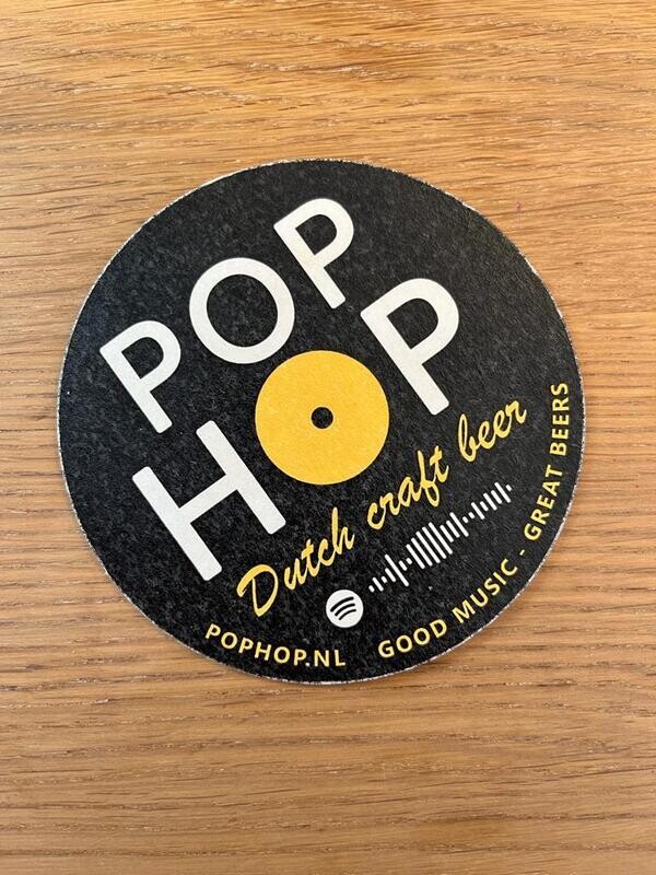 PopHop Beer mat