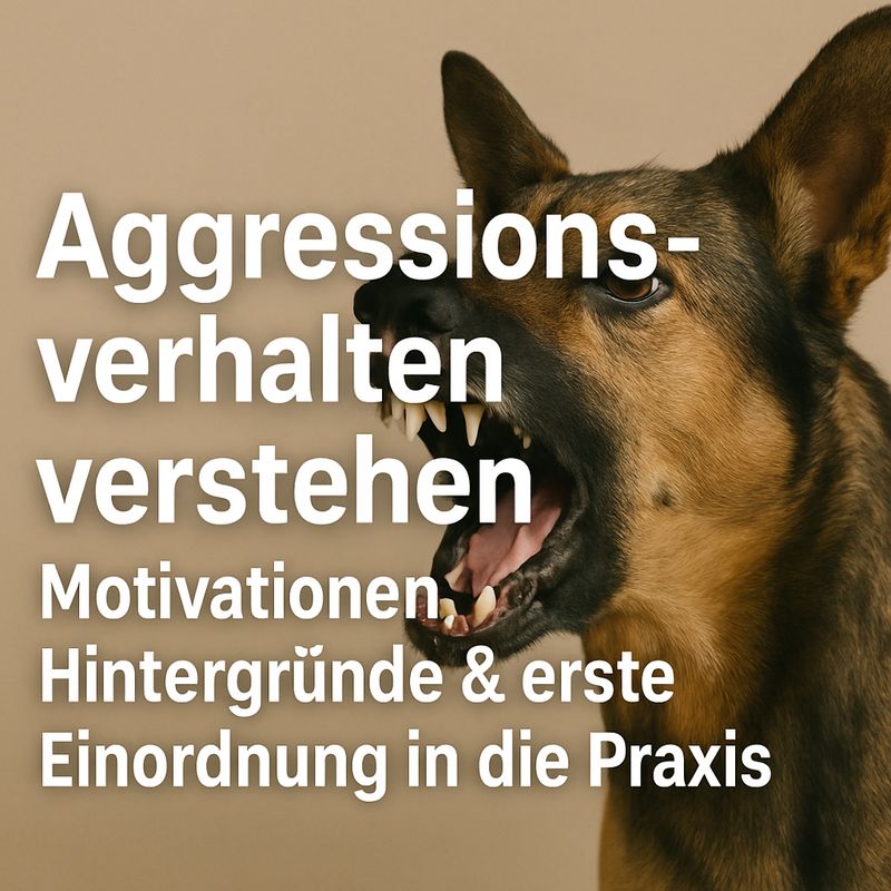 Aggressionsverhalten verstehen - Fortgeschrittene (Aufzeichnung) Aggressionsverhalten verstehen - Fortgeschrittene (Aufzeichnung)