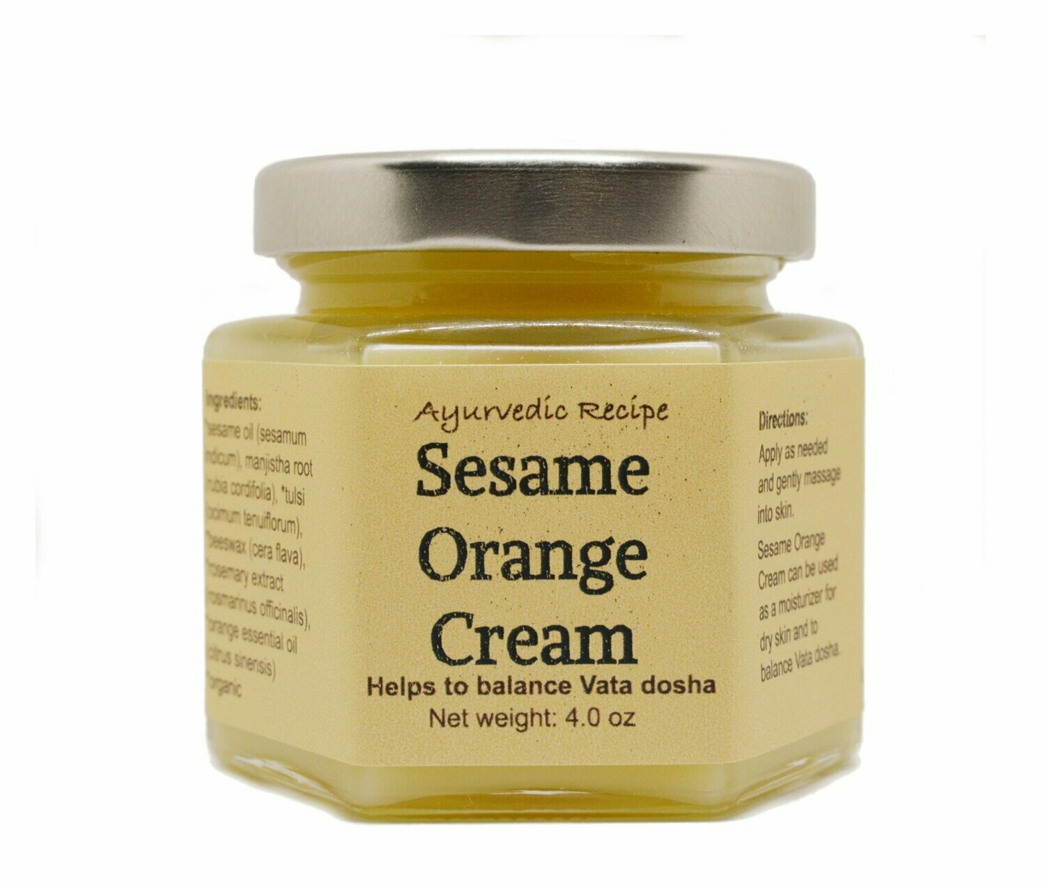 Sesame Orange Cream