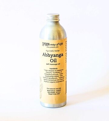 Abhyanga Oil - Organic Herbal Self-Massage Body Oil