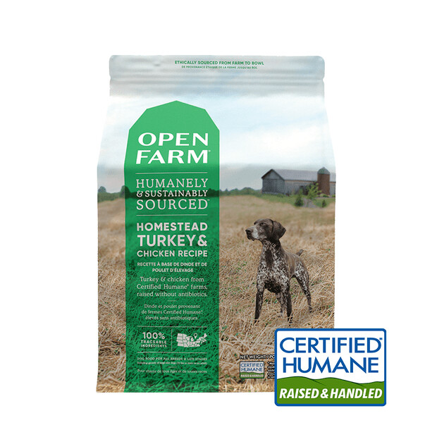 Grain Free Homestead Turkey And Chicken Dry Dog Food