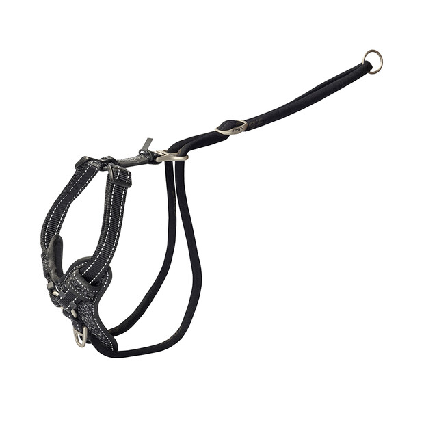 Rogz Harness Control Stop Pull (Black)