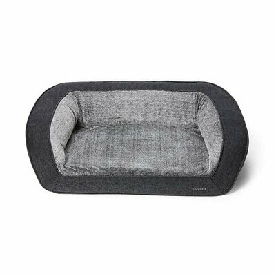 Snooza Orthopaedic Dog Sofa Chinchilla Grey Lge