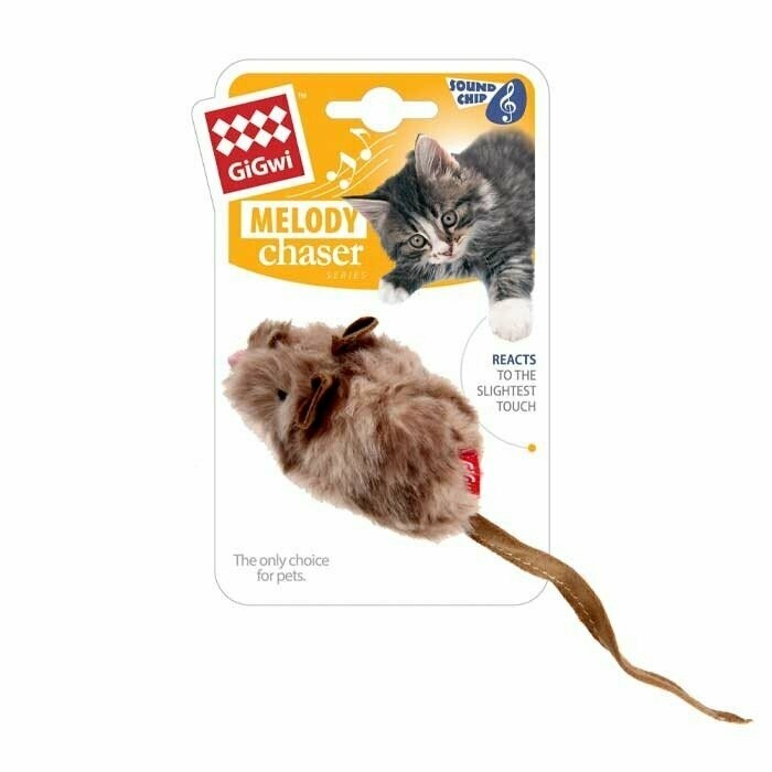 GiGwi Mouse Melody Chaser Pet Toy GiGwi Mouse Melody Chaser Pet Toy