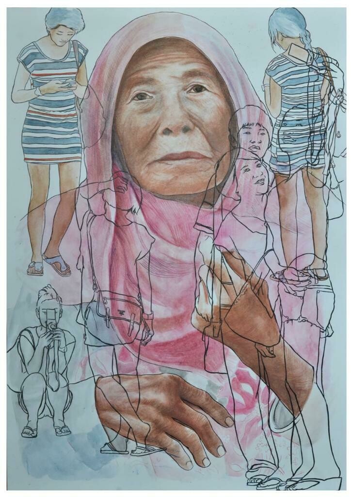 Agus Cahaya - Overlapping memory (2018)