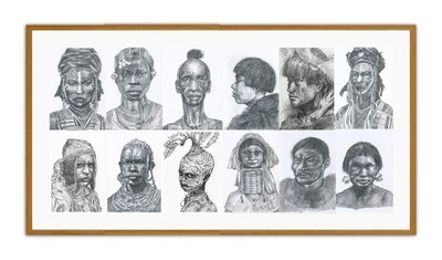 Wahyudi Pratama - Tribal Drawing Series  (2017)