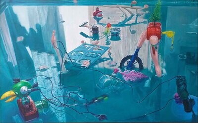 Budi Kustarto - Mentari Pagi Menembus Benda Benda dan Sebuah Perspektif (2015)