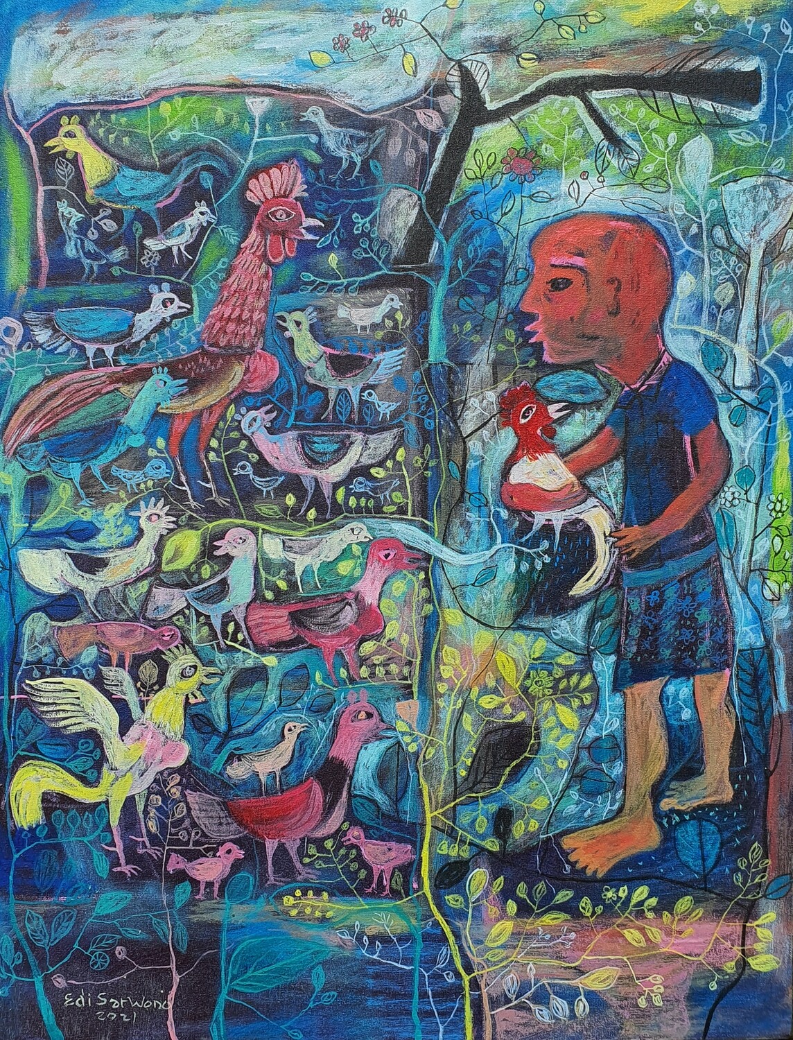 Edi Sarwono - Peternak Ayam (2021)