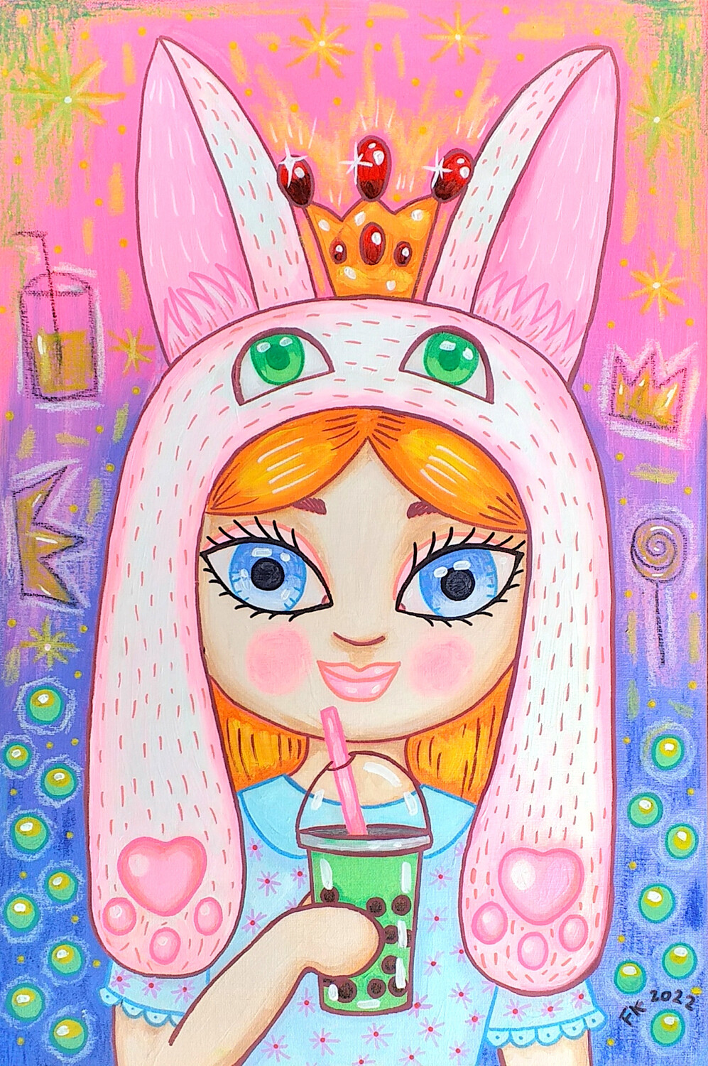 Ika Indah Febriana - Bunny loves Boba (2022)