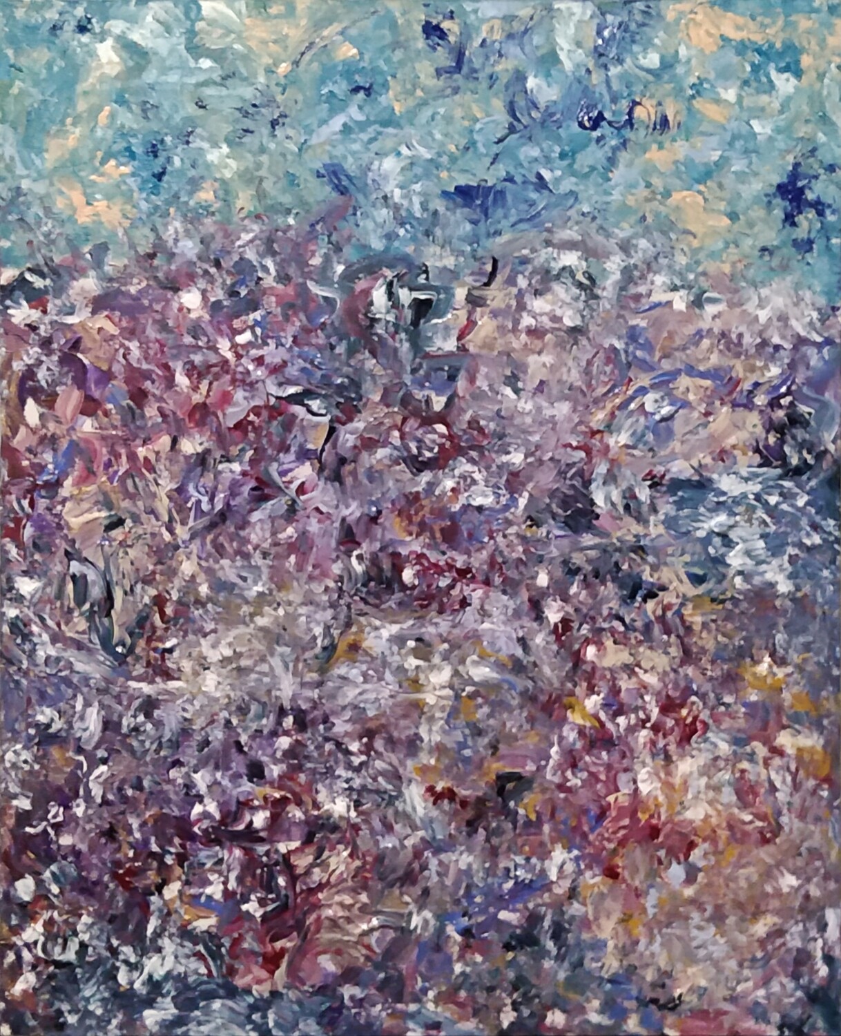 Lia Irawati - Pantai Laut Abstrak (2022)