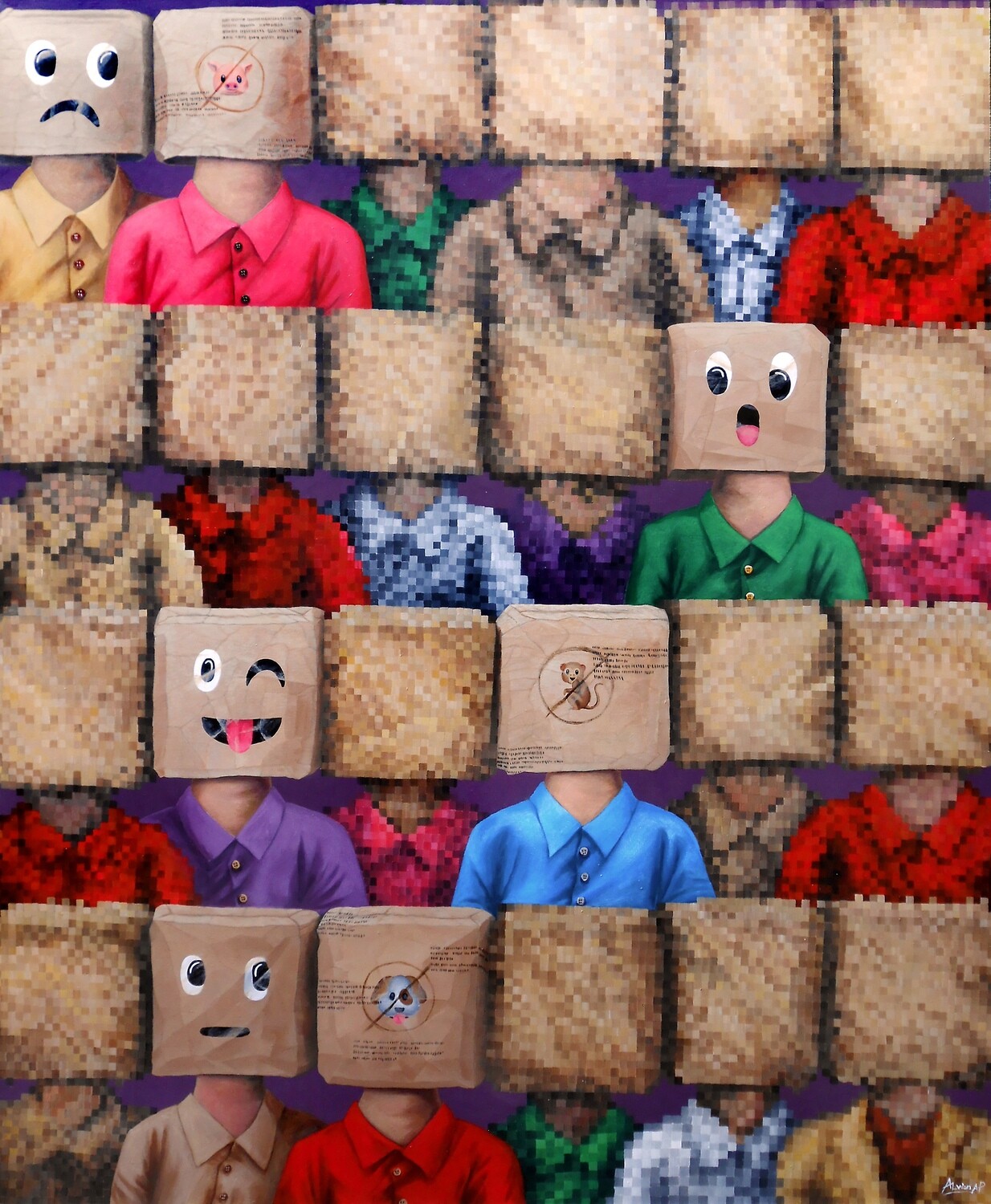 (Triennale) Alvian Anta Putra - Anti-Rasisme